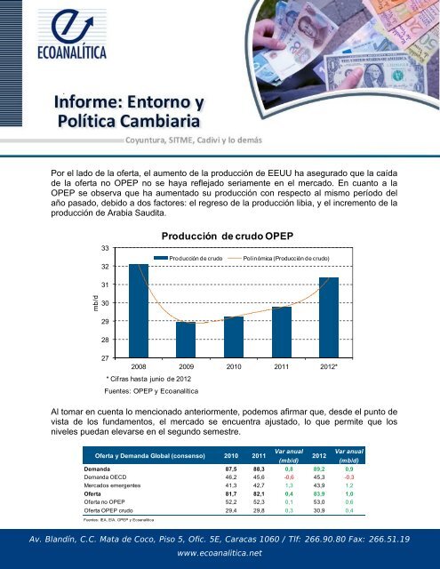 Luego del Convenio Cambiario Nº20 ¿Qué esperar ... - Ecoanalítica