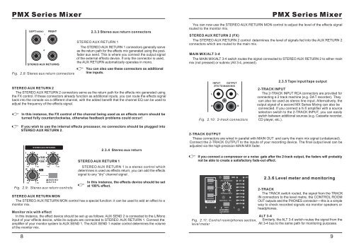 Pronomic PMX-1804FX Users manual - Musikhaus Kirstein