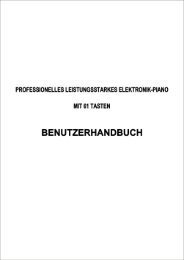 BENUTZERHANDBUCH