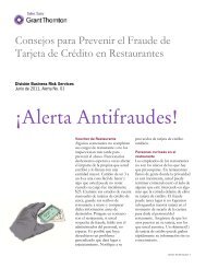 ¡Alerta Antifraudes! - Salles, Sáinz - Grant Thornton