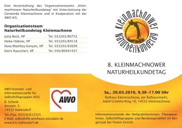 Flyer - KIS Stahnsdorf