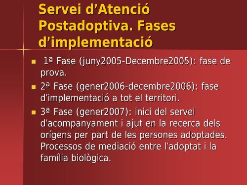 Servei d'Atenció Postadoptiva de Catalunya - CIIMU