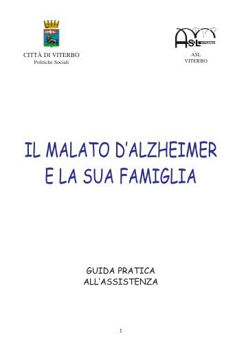 IL MALATO D'ALZHEIMER E LA SUA FAMIGLIA - Donne & Donne