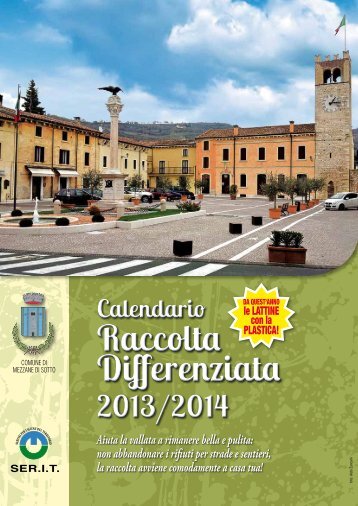 Calendario - Comune di MEZZANE DI SOTTO