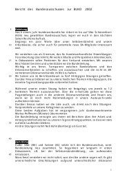 Bericht des Bundesausschusses zur BUKO 2002 - KjG