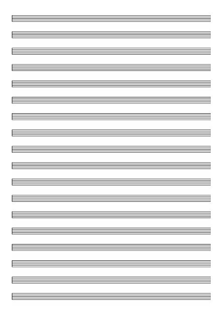  Notenpapier als pdf zum Ausdrucken Motiv 