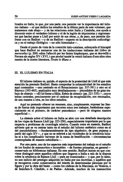 Volumen 2. Ramon Llull y el Lulismo a Través de ... - e-spacio UNED