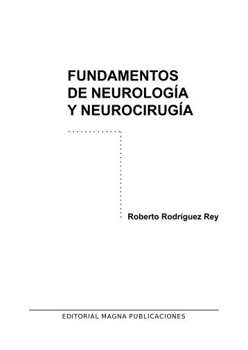 fundamentos de neurología y neurocirugía - Facultad de Medicina ...