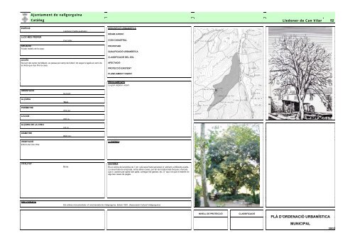 Annex 4. Catàleg dels arbres d'interès local - Ajuntament de ...