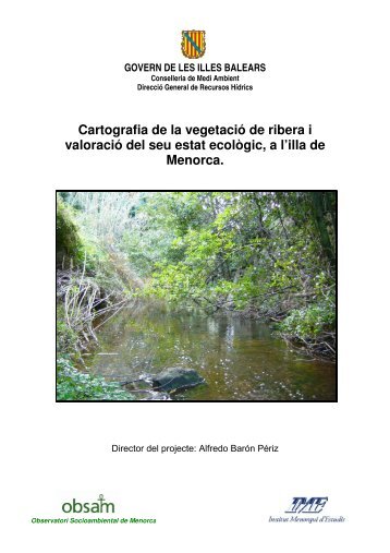 Cartografia de la vegetació de ribera i valoració del seu ... - obsam