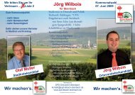 Für Steinbach - Wir machen's.