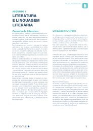 LITERATURA E LINGUAGEM LITERÁRIA - Amazon Web Services