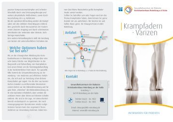 Krampfadern - Kreiskrankenhaus Rotenburg an der Fulda