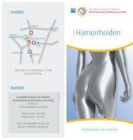 |Hämorrhoiden - Kreiskrankenhaus Rotenburg an der Fulda