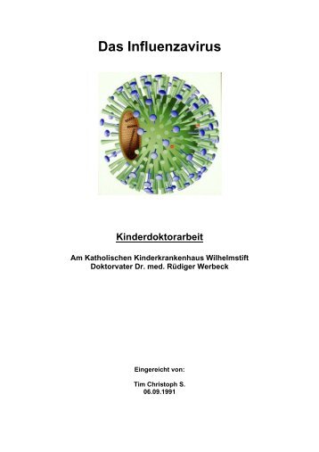 Influenza - Kinderkrankenhaus Wilhelmstift