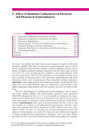 9. Effect of Quantum Confinement on Electrons and Phonons in Semiconductors