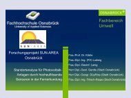 Drei Jahre Solardachkataster Osnabrück - SUN-AREA