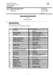 Gutachten für Reifenumrüstung