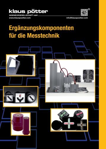 Ergänzungskomponenten für die Messtechnik