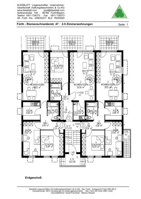 2 und 3-Zimmer-Wohnungen, 5-Zimmer Studio - KLEEBLATT ...