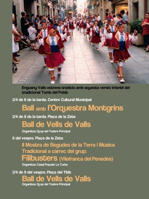 Programa Sant Joan.indd - Ajuntament de Valls