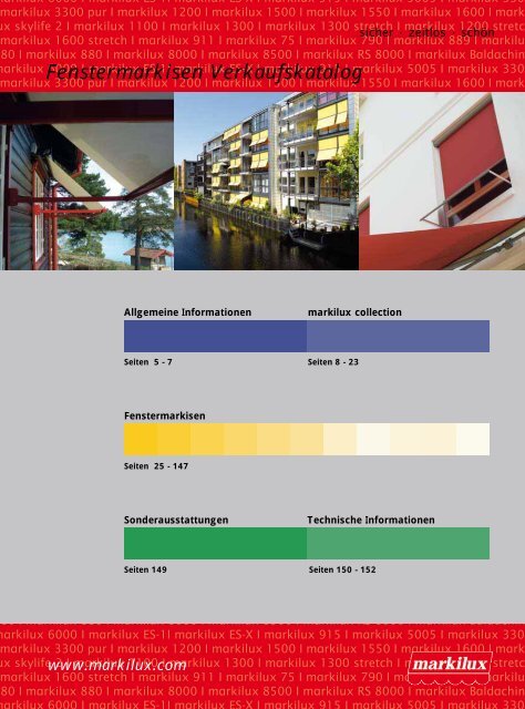 So lässt sich die markilux 730 anbringen - Kleier Jalousien GmbH