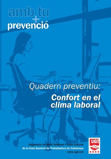 Quadern preventiu: Confort en el clima laboral - UGT