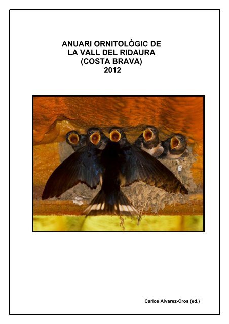 Anuari 2012 - Els Ocells de la vall del Ridaura