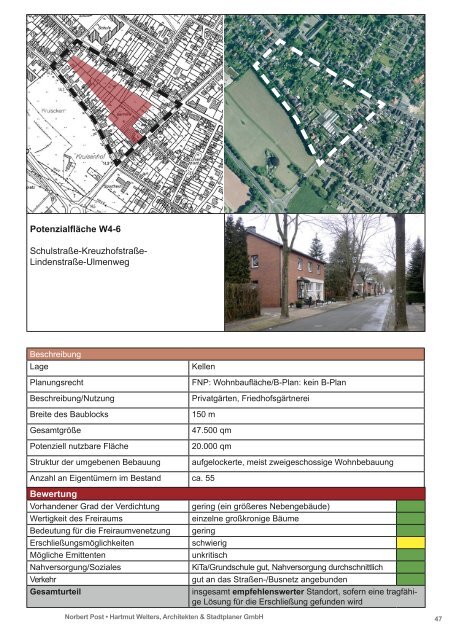 Fachbeitrag Binnenentwicklung (Vorentwurf) Zukunft Kleve - in Kleve