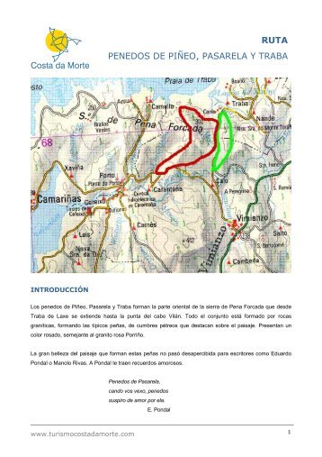 RUTA PENEDOS DE PIÑEO, PASARELA Y TRABA - Costa da Morte