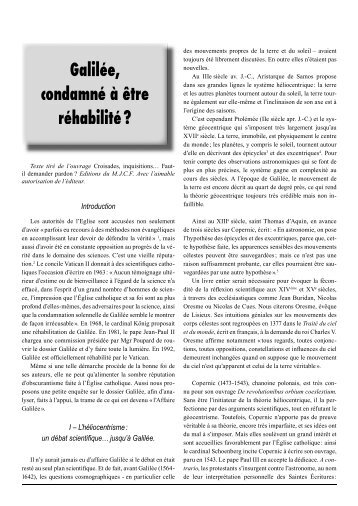 L'héliocentrisme : un débat scientifique… jusqu'à Galilée. - Dici