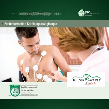 Fachinformation Kardiologie/Angiologie - Klinik Bavaria