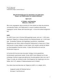 Referat 9 Hospiz- u Palltag - Kliniken Landkreis Biberach GmbH