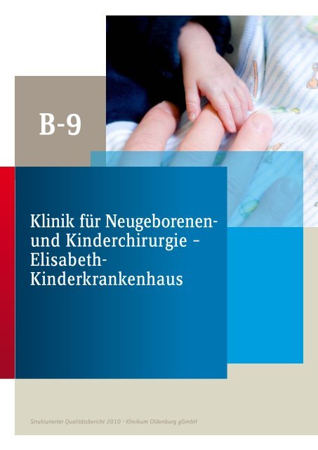 Qualitätsbericht 2010 - im Klinikum Oldenburg