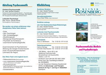 Flyer Psycho.cdr - Klinik Rosenberg