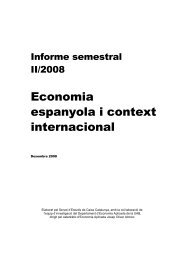 Economia espanyola i context internacional - Catalunya Caixa