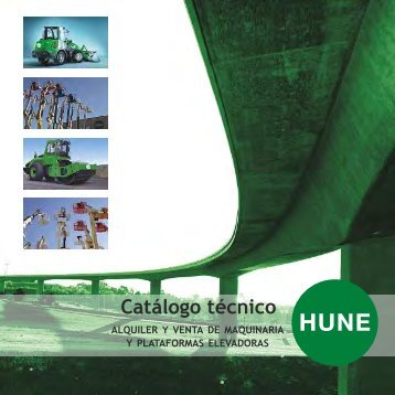 Catálogo técnico - Hune