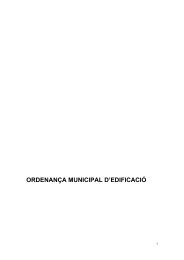 Ordenança municipal d'edificació - Ajuntament del Masnou