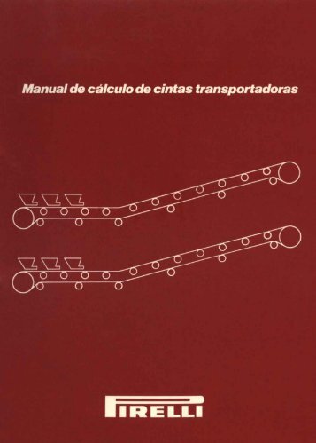 Manual de cálculo de cintas transportadoras - Martinez Gambino SRL