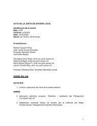 04/09 Acta de Junta Ordinaria de l - Ajuntament de Begues