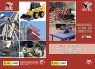 MÁQUINAS CLAVE EN CONSTRUCCIÓN MÁQUINAS ... - MCA-UGT