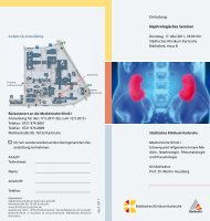 Einladung Nephrologisches Seminar - Städtisches Klinikum Karlsruhe