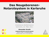 Informationsflyer Blutspende Stadtisches Klinikum Karlsruhe