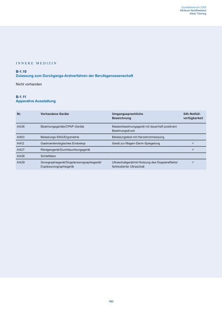 Qualitätsbericht - Klinikum Nordfriesland