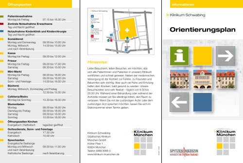 Download Orientierungsplan Klinikum Schwabing - Städtisches ...