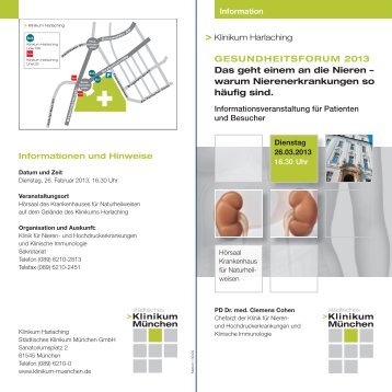 Informationsflyer (PDF) - Städtisches Klinikum München