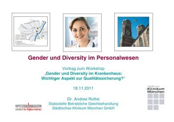 Gender und Diversity im Personalwesen - Städtisches Klinikum München