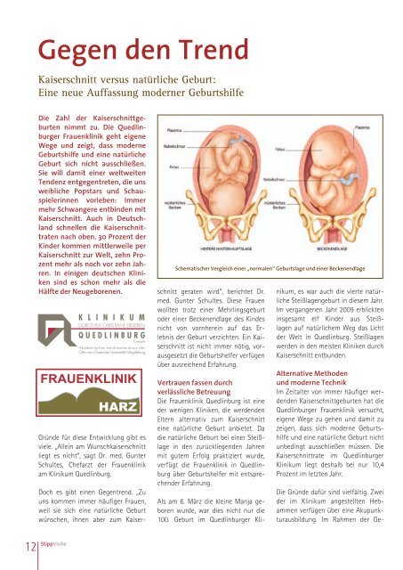 StippVisite - Klinikum Quedlinburg