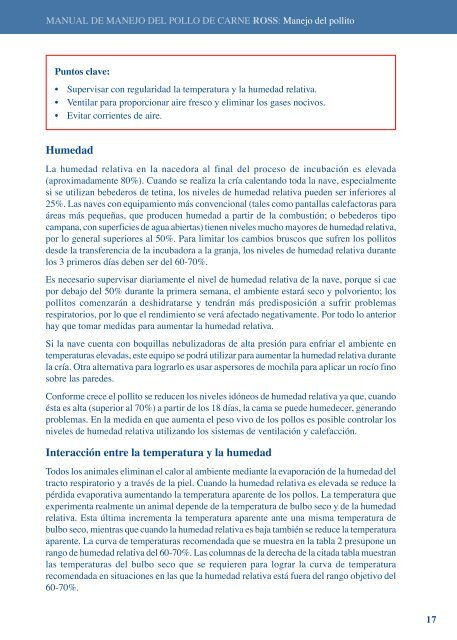 Manual del pollo Ross - Inicio - Aviagen