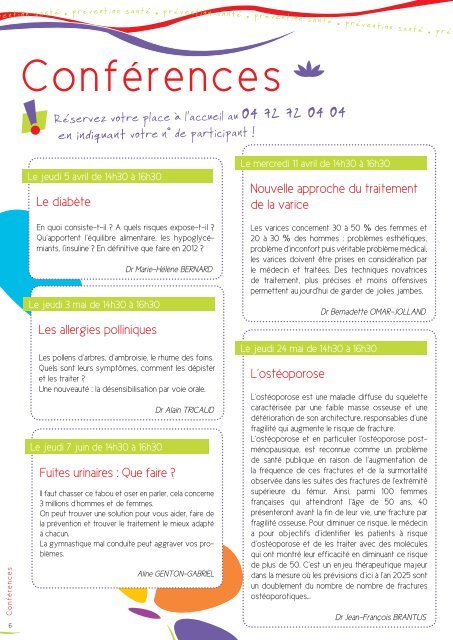 Bulletin de avril 2012 - Le CRP